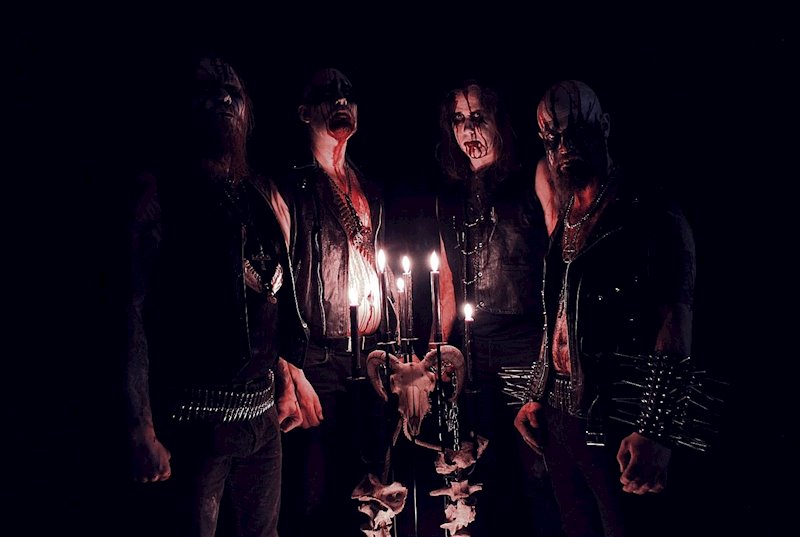 Aegrus with Darkseer Inculta (vocals) and Lux Tenebris (guitars, bass)