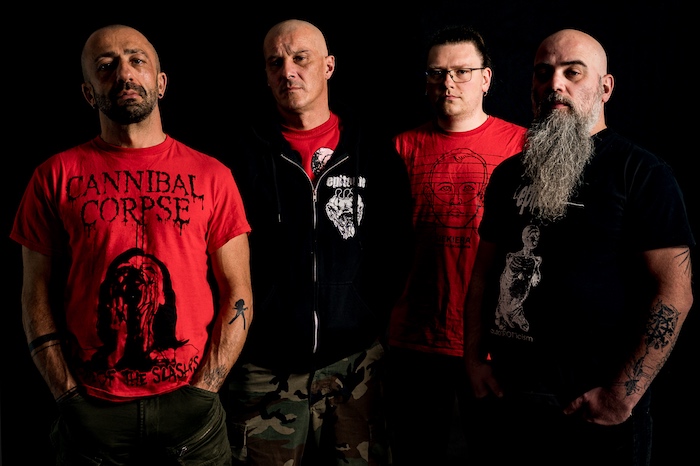 Epitome with Kiszka (bass) and Młody (guitars)