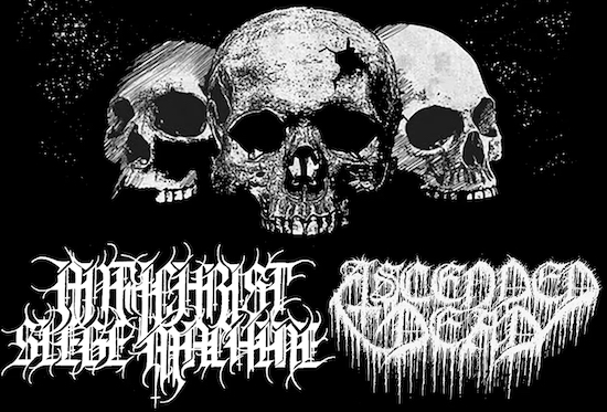 Live Review - Ascended Dead, Antichrist Siege Machine - Trompete, Bochum - 09/10/24