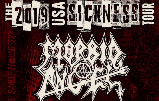 MORBID ANGEL announce USA Sickness Tour with WATAIN and INCANTATION