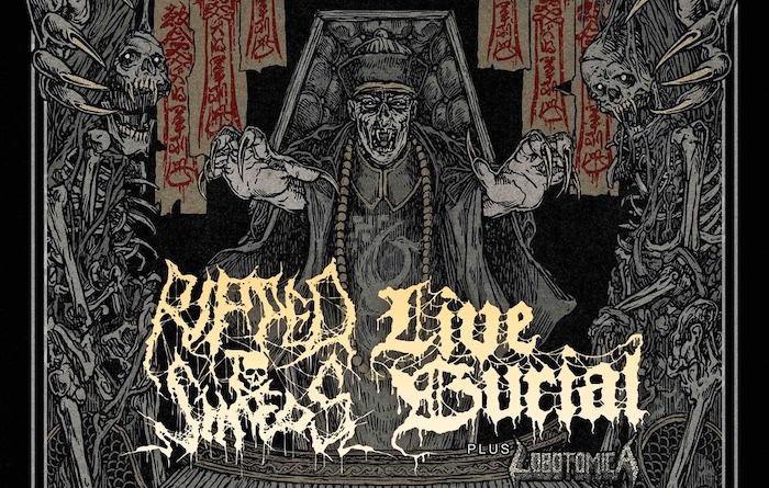 Live Review - Ripped To Shreds, Live Burial, Lobotomica - The Black Heart, London - 4/23/23