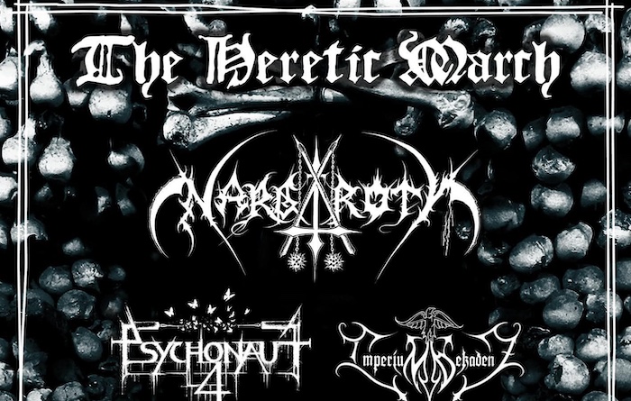 Live Review - The Heretic March (Thron, Slaughter Messiah, Abyssic, Imperium Dekadenz, Psychonaut4, Nargaroth) - Resonanzwerk Oberhausen - 03/24/24
