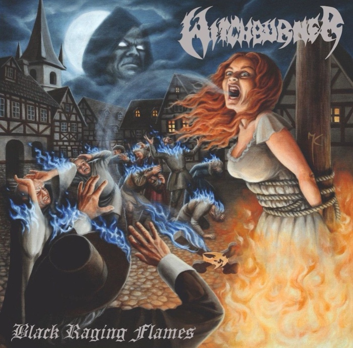 Black Raging Flames